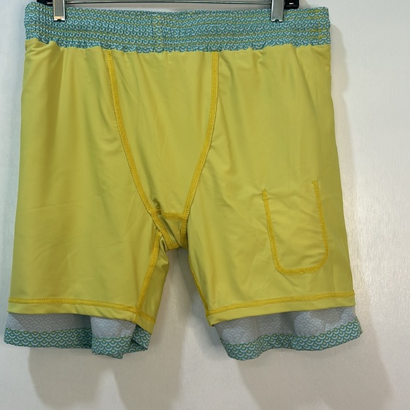 CAPELLE  MEN SWING SHORT SIZE XL MID-LENGTH HYBRID SHORT BLUE PARADISE - Picture 10 of 12